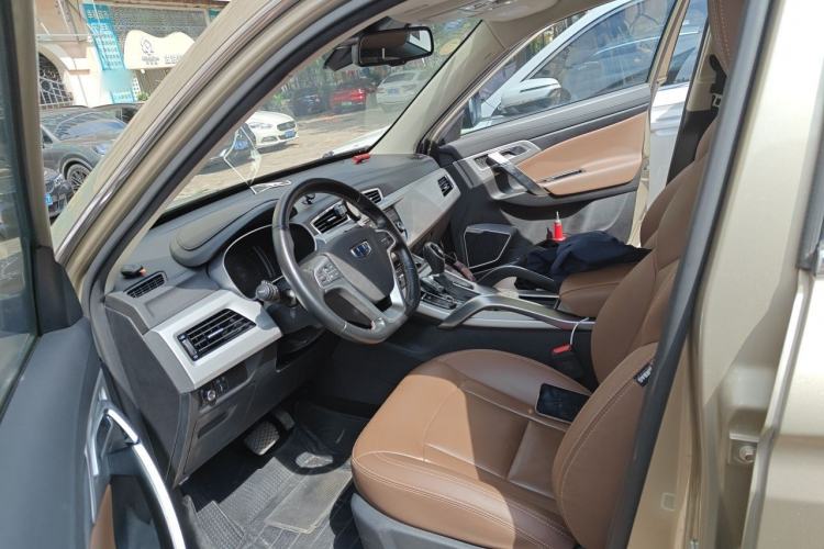 Used Geely Auto Emgrand X7 Sport 2016 1.8TD Automatic ZhiZun Version Driver Seat