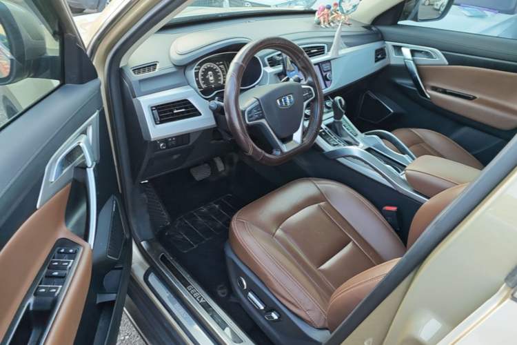 Used Geely Auto Emgrand X7 Sport 2016 1.8TD Automatic ZhiZun Version Driver Seat