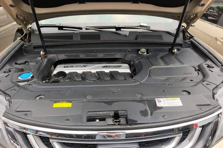 Used Geely Auto Emgrand X7 Sport 2016 1.8TD Automatic ZhiZun Version Engine Bay