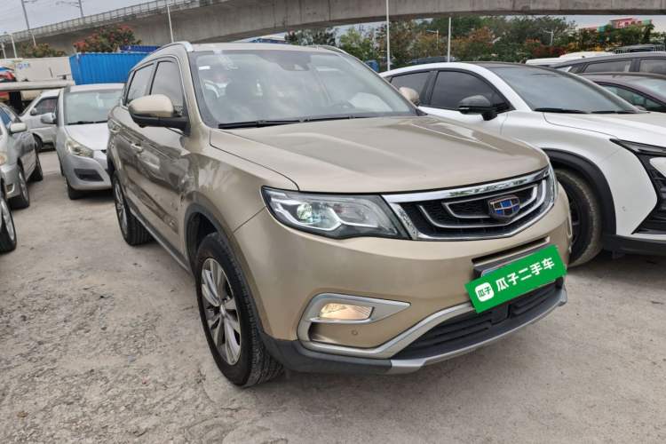 Used Geely Auto Emgrand X7 Sport 2016 1.8TD Automatic ZhiZun Version Front Right 45 Deg