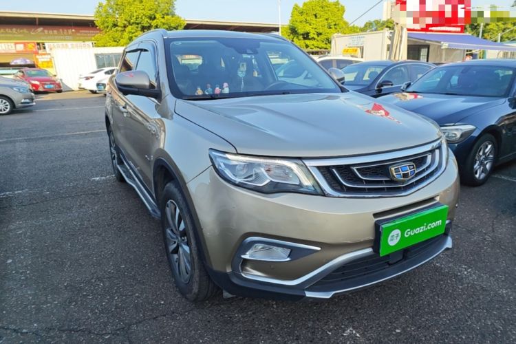Used Geely Auto Emgrand X7 Sport 2016 1.8TD Automatic ZhiZun Version Front Right 45 Deg