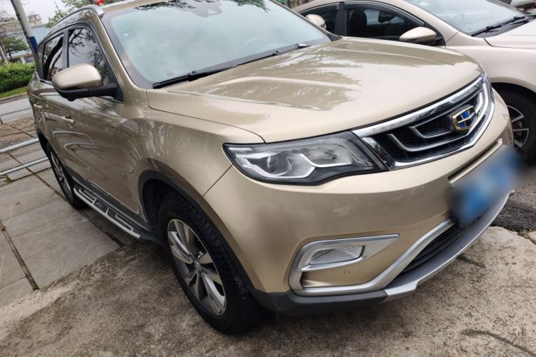 Used Geely Auto Emgrand X7 Sport 2016 1.8TD Automatic ZhiZun Version Front Right 45 Deg