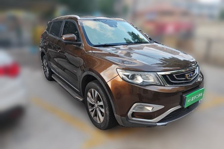 Used Geely Auto Emgrand X7 Sport 2016 1.8TD Automatic All-Wheel-Drive ZhiZun Edition Front Right 45 Deg