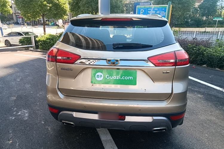 Used Geely Auto Emgrand X7 Sport 2016 1.8TD Automatic ZhiShang Model Rear