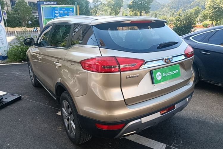 Used Geely Auto Emgrand X7 Sport 2016 1.8TD Automatic ZhiShang Model Rear Left 45 Deg