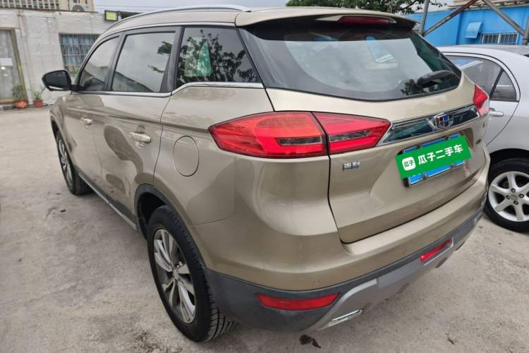 Used Geely Auto Emgrand X7 Sport 2016 1.8TD Automatic ZhiZun Version Rear Left 45 Deg