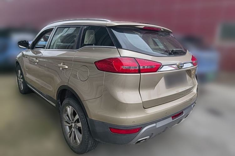 Used Geely Auto Emgrand X7 Sport 2016 1.8TD Automatic ZhiZun Version Rear Left 45 Deg