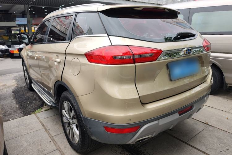 Used Geely Auto Emgrand X7 Sport 2016 1.8TD Automatic ZhiZun Version Rear Left 45 Deg