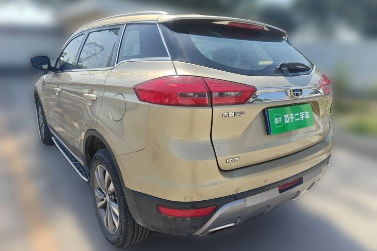 Used Geely Auto Emgrand X7 Sport 2016 1.8TD Automatic All-Wheel-Drive ZhiZun Edition Rear Left 45 Deg