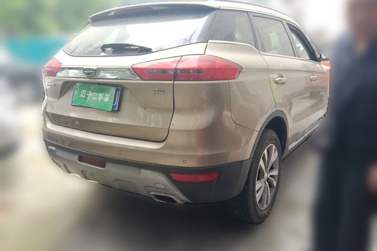 Used Geely Auto Emgrand X7 Sport 2016 1.8TD Automatic ZhiZun Version Rear Right 45 Deg