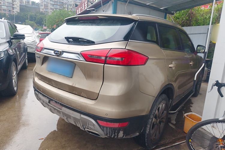 Used Geely Auto Emgrand X7 Sport 2016 1.8TD Automatic Smart Model Rear Right 45 Deg