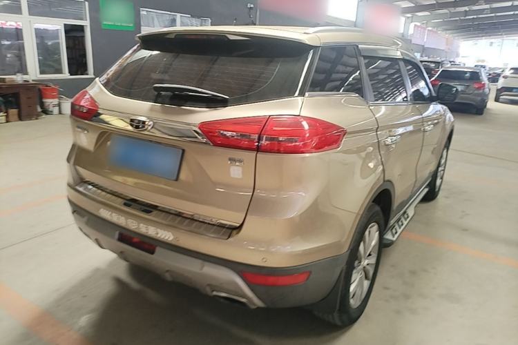 Used Geely Auto Emgrand X7 Sport 2016 1.8TD Automatic ZhiZun Version Rear Right 45 Deg