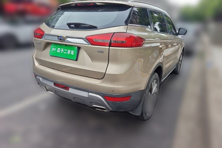 Used Geely Auto Emgrand X7 Sport 2016 1.8TD Automatic Smart Model Rear Right 45 Deg