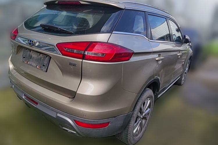Used Geely Auto Emgrand X7 Sport 2016 1.8TD Automatic ZhiZun Version Rear Right 45 Deg