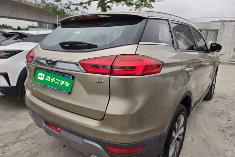 Used Geely Auto Emgrand X7 Sport 2016 1.8TD Automatic ZhiZun Version Rear Right 45 Deg