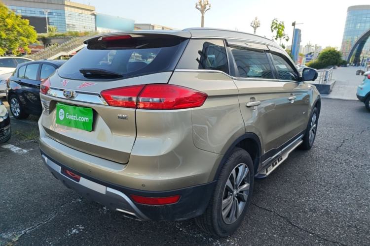 Used Geely Auto Emgrand X7 Sport 2016 1.8TD Automatic ZhiZun Version Rear Right 45 Deg