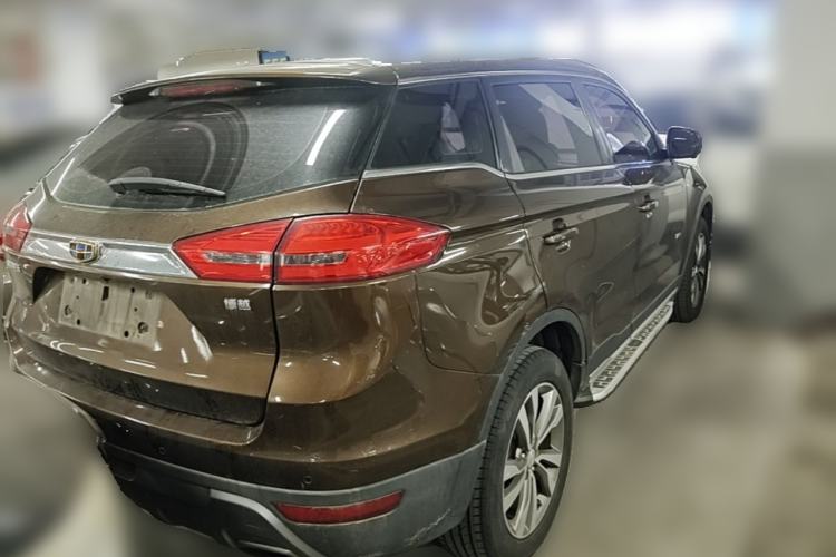 Used Geely Auto Emgrand X7 Sport 2016 1.8TD Automatic ZhiZun Version Rear Right 45 Deg