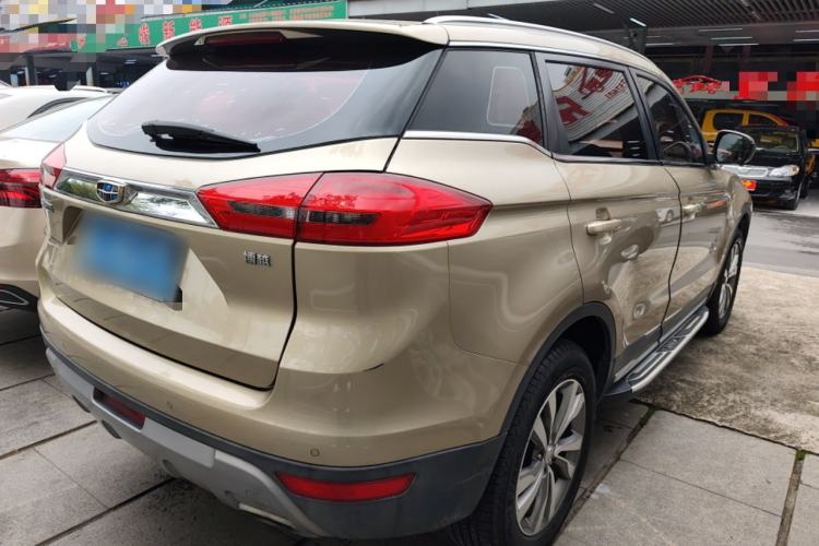 Used Geely Auto Emgrand X7 Sport 2016 1.8TD Automatic ZhiZun Version Rear Right 45 Deg