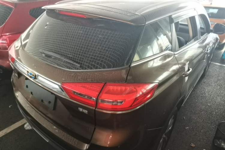 Used Geely Auto Emgrand X7 Sport 2016 1.8TD Automatic ZhiShang Model Rear Right 45 Deg