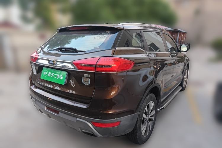 Used Geely Auto Emgrand X7 Sport 2016 1.8TD Automatic All-Wheel-Drive ZhiZun Edition Rear Right 45 Deg