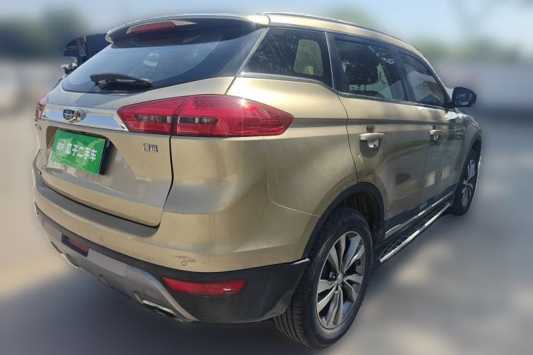 Used Geely Auto Emgrand X7 Sport 2016 1.8TD Automatic All-Wheel-Drive ZhiZun Edition Rear Right 45 Deg