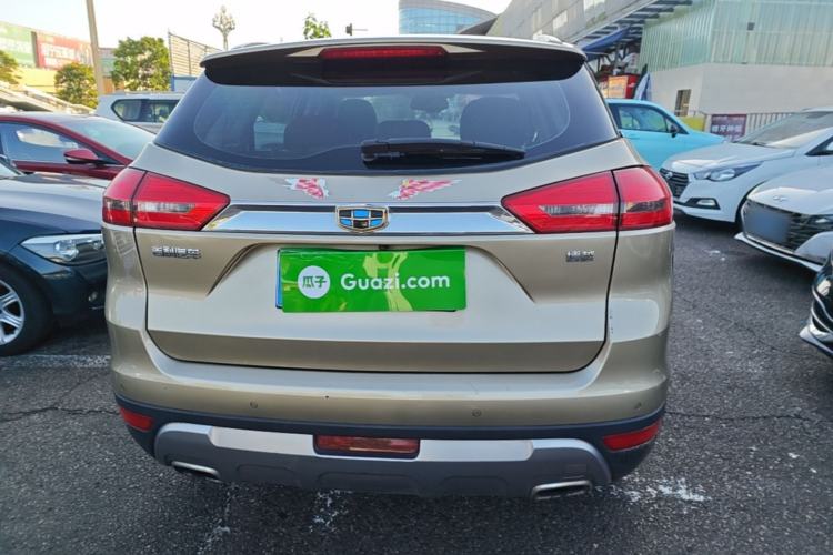 Used Geely Auto Emgrand X7 Sport 2016 1.8TD Automatic ZhiZun Version Rear