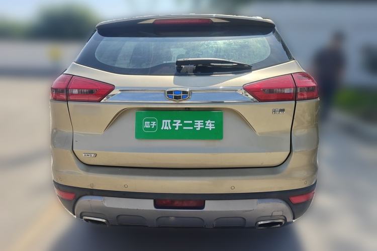 Used Geely Auto Emgrand X7 Sport 2016 1.8TD Automatic All-Wheel-Drive ZhiZun Edition Rear