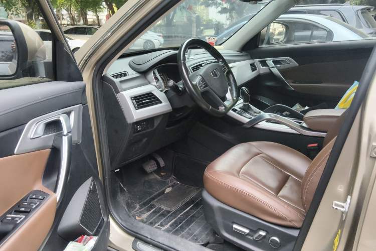 Used Geely Auto Emgrand X7 Sport 2016 1.8TD Automatic ZhiZun Version Driver Seat