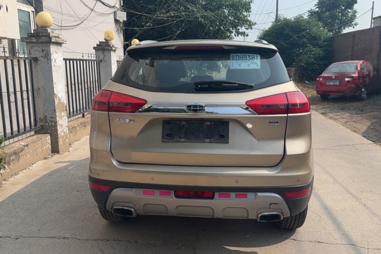 Used Geely Auto Emgrand X7 Sport 2016 1.8TD Automatic All-Wheel-Drive ZhiZun Edition Exterior 2