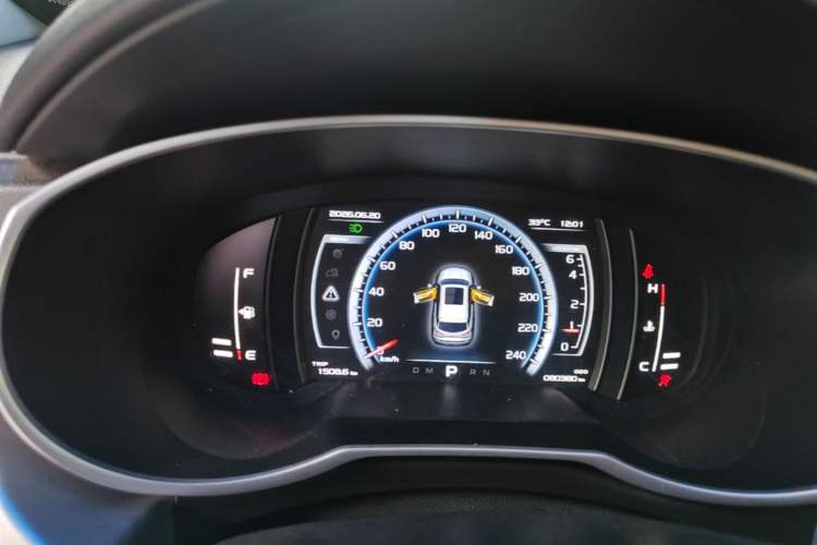 Used Geely Auto Emgrand X7 Sport 2016 1.8TD Automatic Smart Model Instrument Cluster