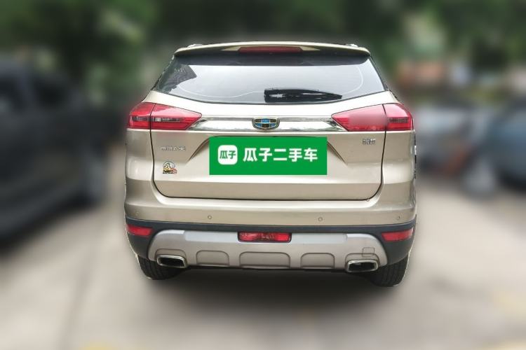 Used Geely Auto Emgrand X7 Sport 2016 1.8TD Automatic ZhiZun Version Rear
