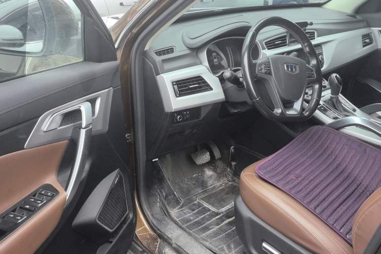 Used Geely Auto Emgrand X7 Sport 2016 1.8TD Automatic ZhiZun Version Driver Seat