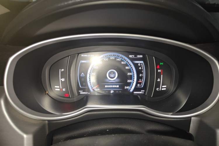 Used Geely Auto Emgrand X7 Sport 2016 1.8TD Automatic ZhiZun Version Instrument Cluster