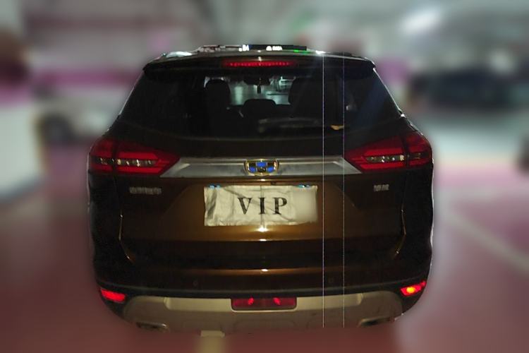 Used Geely Auto Emgrand X7 Sport 2016 1.8TD Automatic ZhiZun Version Rear