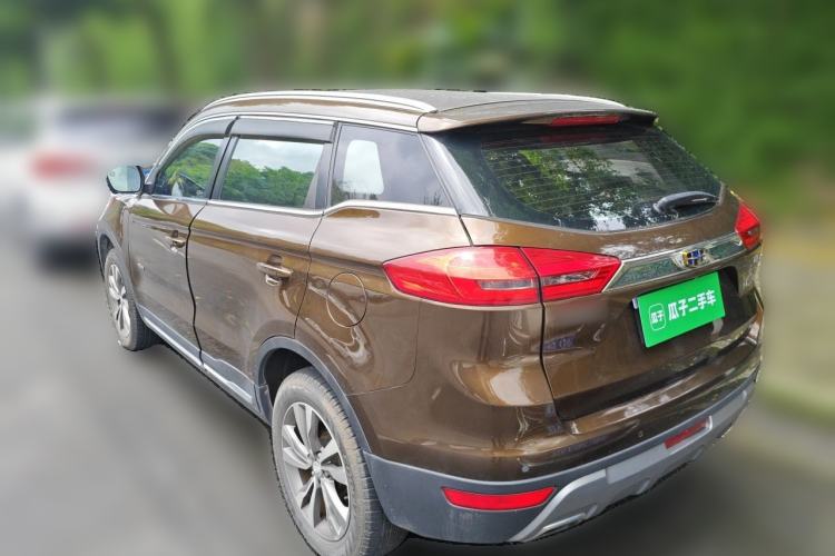 Used Geely Auto Emgrand X7 Sport 2016 1.8TD Automatic ZhiZun Version Rear Left 45 Deg