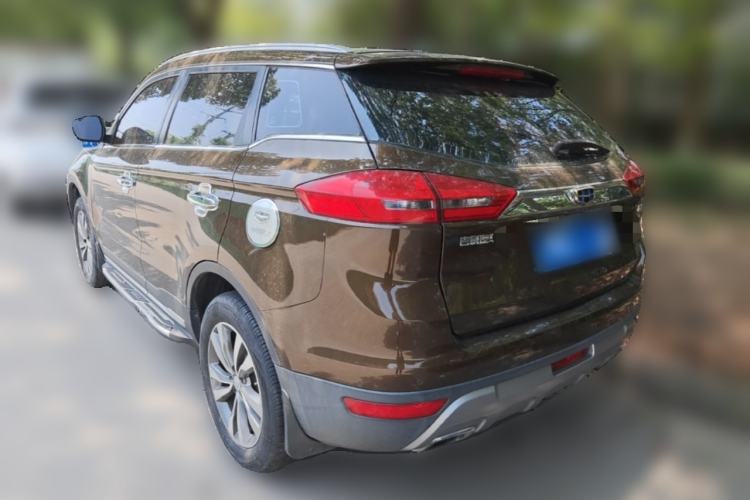 Used Geely Auto Emgrand X7 Sport 2016 1.8TD Automatic ZhiShang Model Rear Left 45 Deg