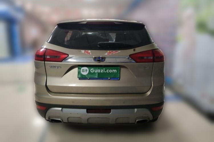 Used Geely Auto Emgrand X7 Sport 2016 1.8TD Automatic ZhiZun Version Rear