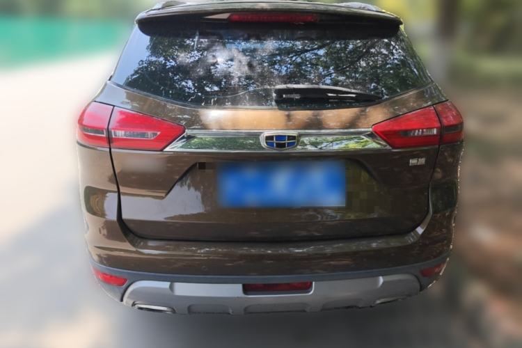 Used Geely Auto Emgrand X7 Sport 2016 1.8TD Automatic ZhiShang Model Rear