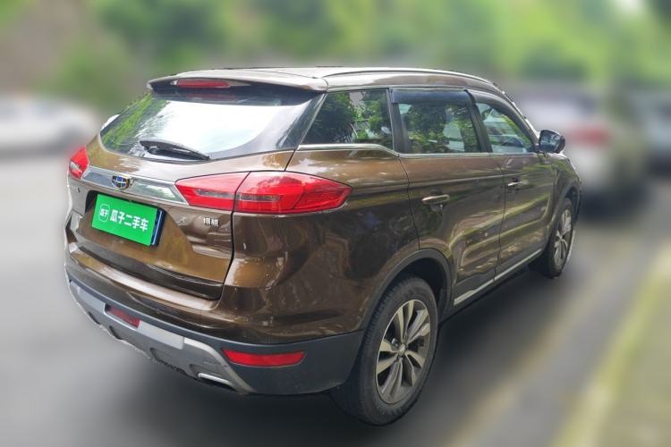 Used Geely Auto Emgrand X7 Sport 2016 1.8TD Automatic ZhiZun Version Rear Right 45 Deg