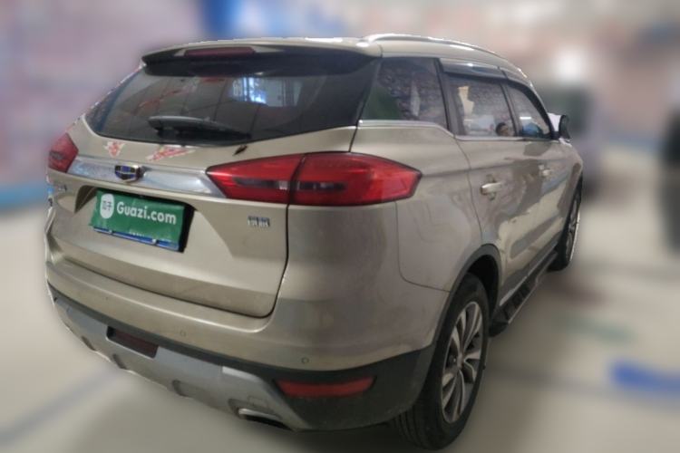 Used Geely Auto Emgrand X7 Sport 2016 1.8TD Automatic ZhiZun Version Rear Right 45 Deg