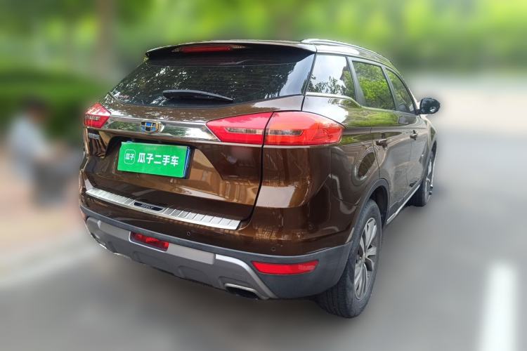 Used Geely Auto Emgrand X7 Sport 2016 1.8TD Manual ZhiShang Model Rear Right 45 Deg