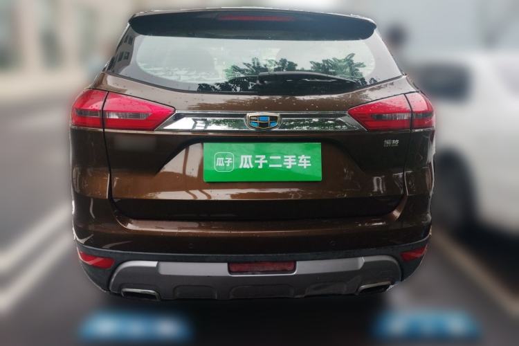 Used Geely Auto Emgrand X7 Sport 2016 1.8TD Automatic ZhiShang Model Rear