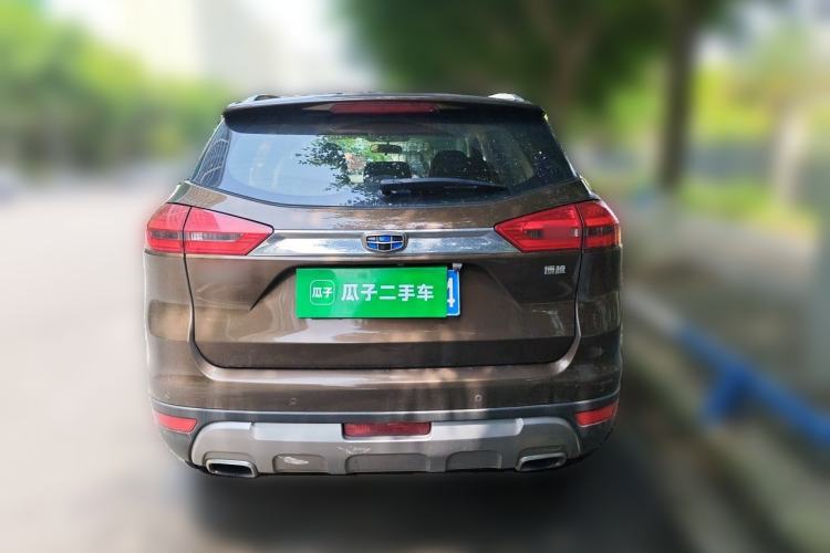 Used Geely Auto Emgrand X7 Sport 2016 1.8TD Automatic ZhiShang Model Rear