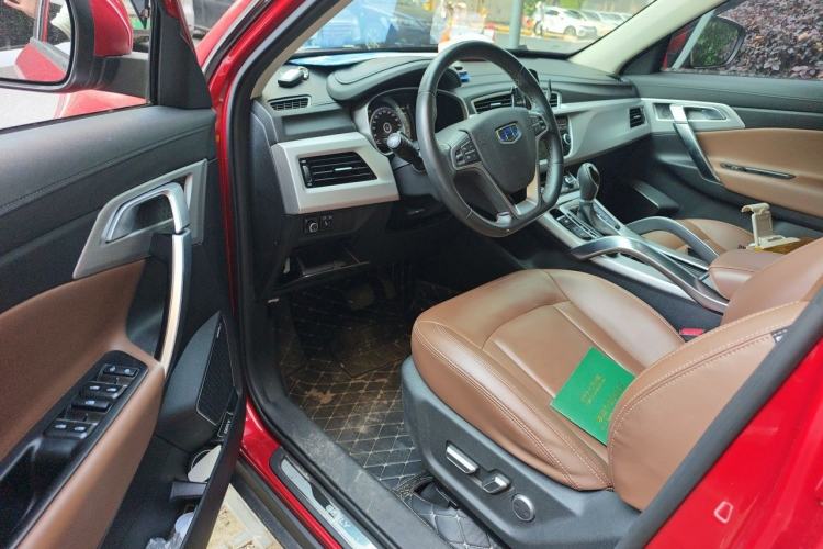 Used Geely Auto Emgrand X7 Sport 2016 1.8TD Automatic ZhiZun Version Driver Seat