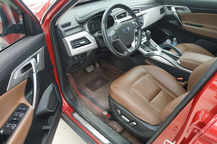 Used Geely Auto Emgrand X7 Sport 2016 1.8TD Automatic All-Wheel-Drive ZhiZun Edition Driver Seat