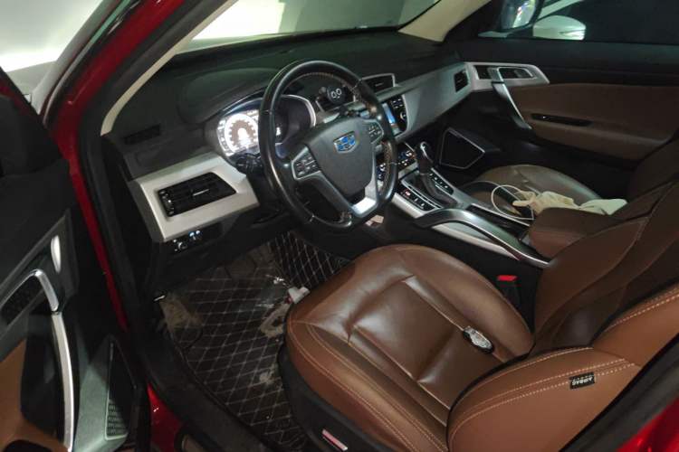 Used Geely Auto Emgrand X7 Sport 2016 1.8TD Automatic All-Wheel-Drive ZhiZun Edition Driver Seat
