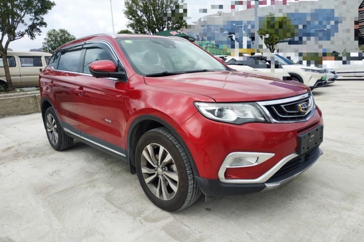 Used Geely Auto Emgrand X7 Sport 2016 1.8TD Automatic All-Wheel-Drive ZhiZun Edition Front Right 45 Deg