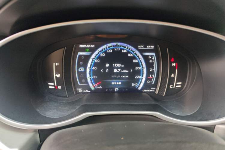 Used Geely Auto Emgrand X7 Sport 2016 1.8TD Automatic Smart Model Instrument Cluster