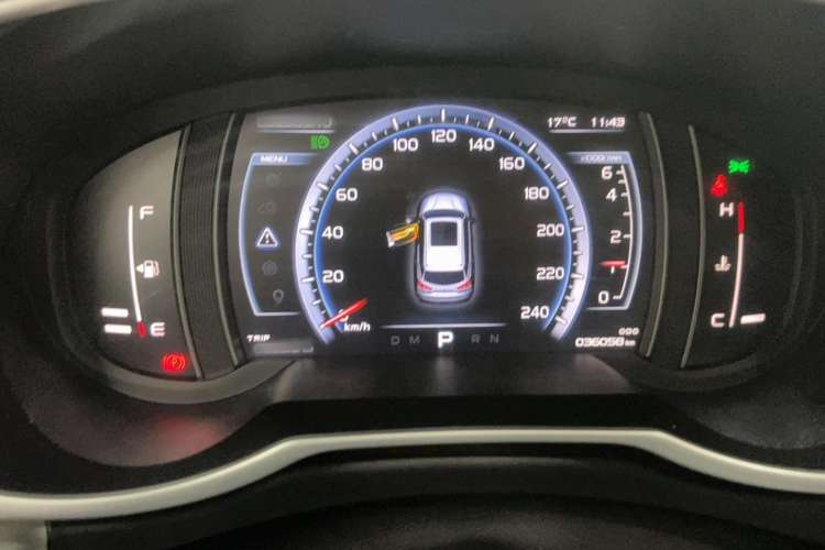 Used Geely Auto Emgrand X7 Sport 2016 1.8TD Automatic ZhiZun Version Instrument Cluster
