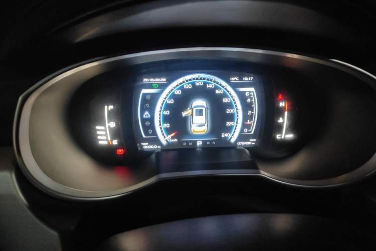 Used Geely Auto Emgrand X7 Sport 2016 1.8TD Automatic ZhiZun Version Instrument Cluster